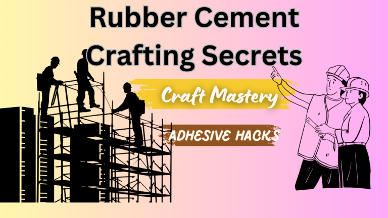 Rubber Cement Crafting Secrets