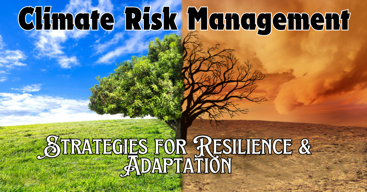Climate Risk Management Techniques