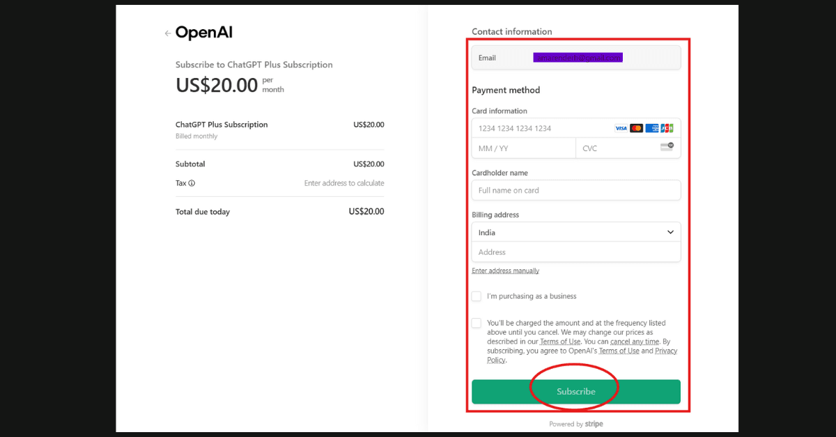 Buy ChatGPT Plus Account