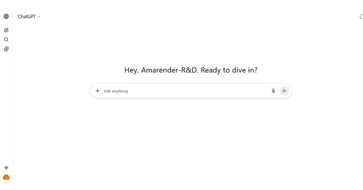 Screenshot of OpenAI ChatGPT tool interface with conversational layout