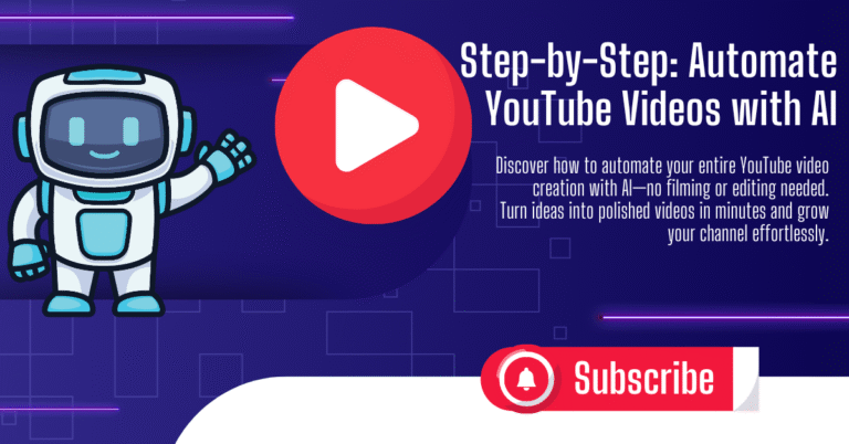 Step-by-Step: Automate YouTube Videos with AI