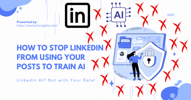 How to Stop LinkedIn from Using Your Posts to Train AI