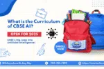 What is the Curriculum of CBSE AI
