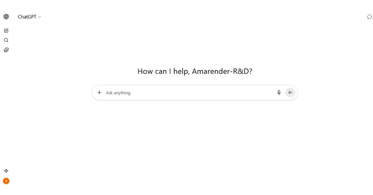 ChatGPT conversation interface by OpenAI