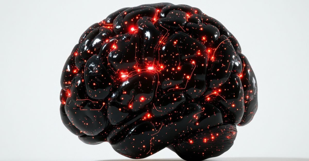 Illustration of neuroplasticity showing brain connections and rewiring