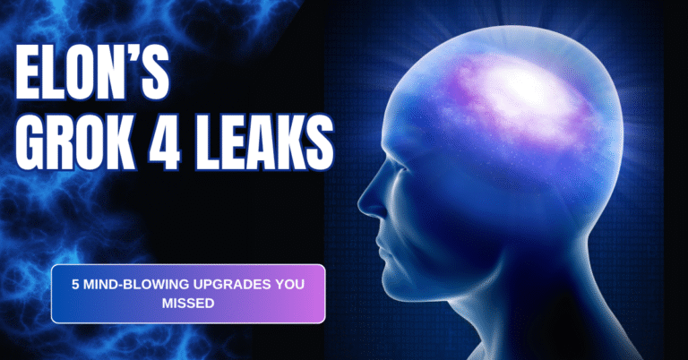 Elon’s Grok 4 Leaks: 5 Mind-Blowing Upgrades You Missed
