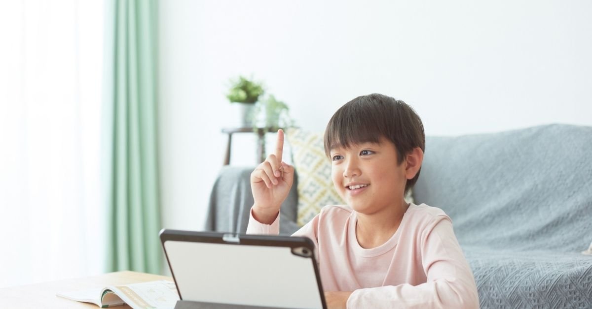 Student engaging with gamified AI study application