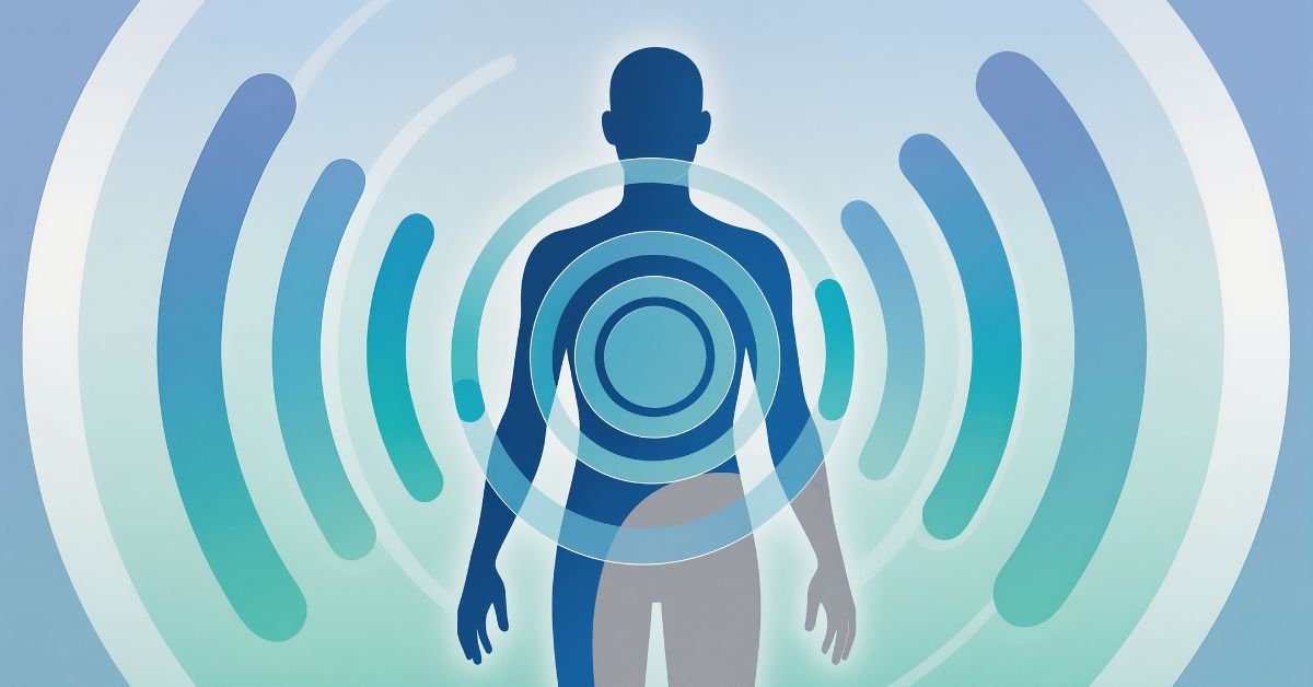 AI app dashboard showing predictive wellness data and health insights.