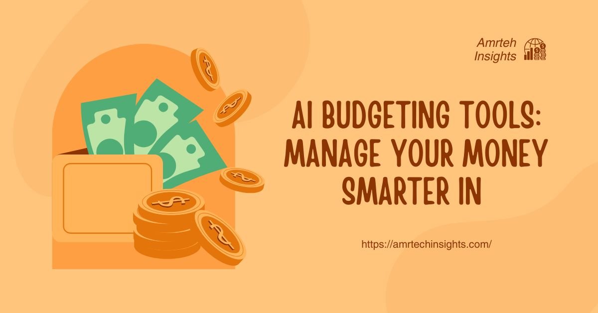 Futuristic holograms and charts showing money management predictions and digital wallets.
