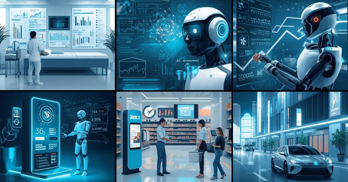 Examples of real-world AI agents in e-commerce like Amazon, H&M, and Shopify